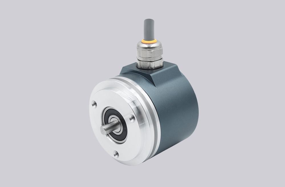 58mm Solid Shaft Blind Hole Through Hole Type Incremental Encoders-Siwidi