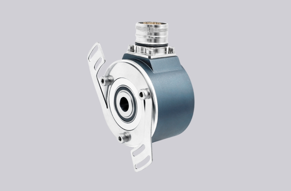 58mm Solid Shaft Blind Hole Through Hole Type Incremental Encoders-Siwidi